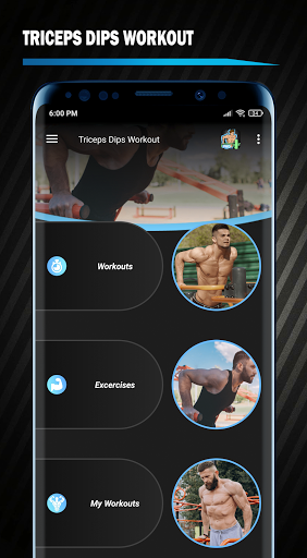 Dips Workout Arms Exercise PRO