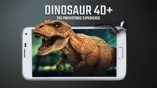 Karten 4D Plus Dinosaurier Realität erhöht Exploriamo PS 08672 