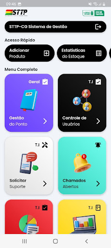 Android application STTP Gestão screenshort