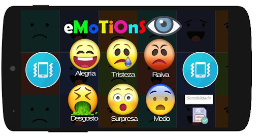 Android application Emoções Deficiente Visual screenshort