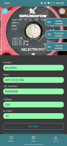 Device Nameplate SmartDecoder