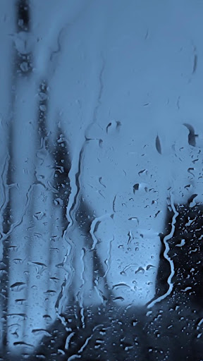 Android application rain on glass wallpaper screenshort