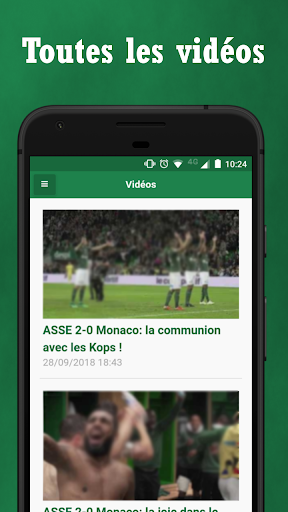 Saint-Etienne Actu Foot Screen 2