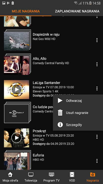 Orange TV Go - 3.34 - (Android)