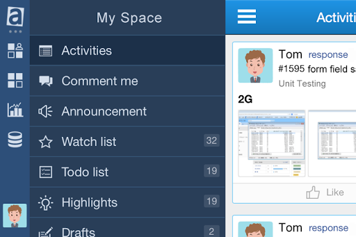 Oasis Mobile Screen 2