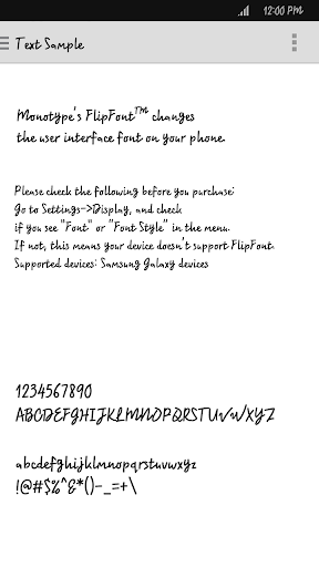 Egg9SweetparisL™ Latin FlipFon Screen 3
