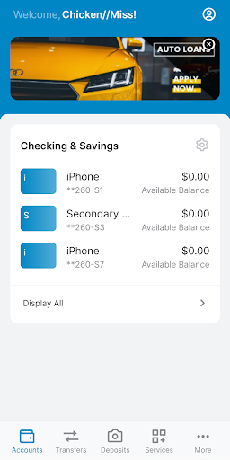 Coast2Coast Financial CU Screen 2