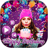 Birthday Photo Effect Video Maker with Song icon