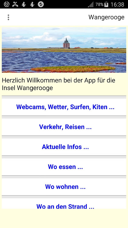 Wangerooge App für den Urlaub - 3.2 - (Android)