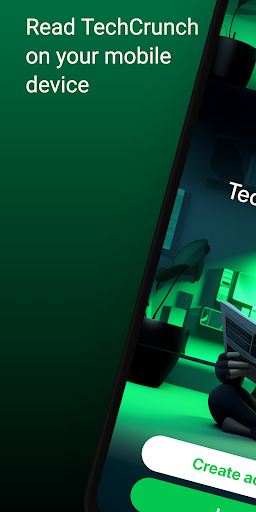 Android application TechCrunch News Reader screenshort