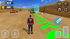 screenshot of Superhero Car: Mega Ramp Games