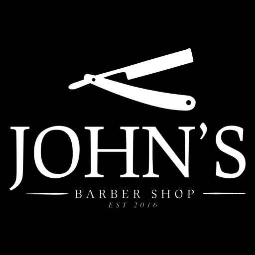 Johns Barber Shop logo