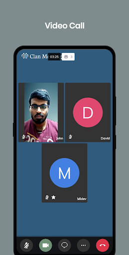 Android application Clan Meeting screenshort