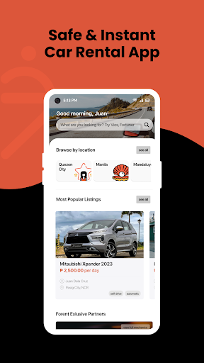 Forent - Rent cars near you Screen 2