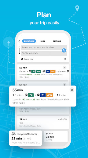 Rav-Pass by HopOn הופאון רב-פס Screenshot 3 - AppWisp.com