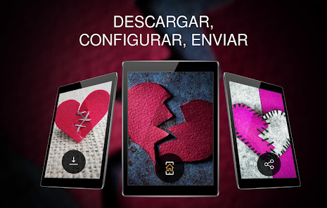 Captura 7 Fondos 4K corazón roto android