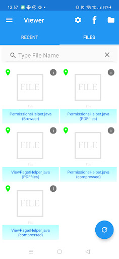 Java File Viewer Screen 3