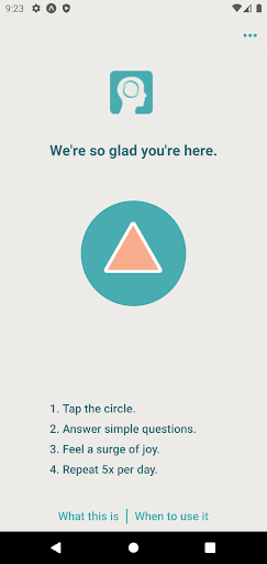 Android application Spiral Up Lite screenshort