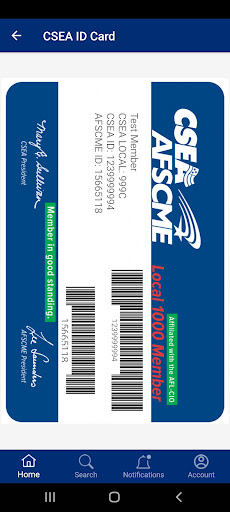 My CSEA Screen 3