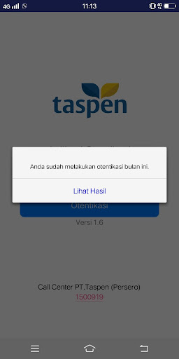 Taspen Otentikasi Screenshot 4 - AppWisp.com