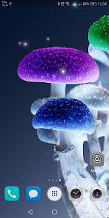 Magic Mushroom Live Wallpaper Screenshot