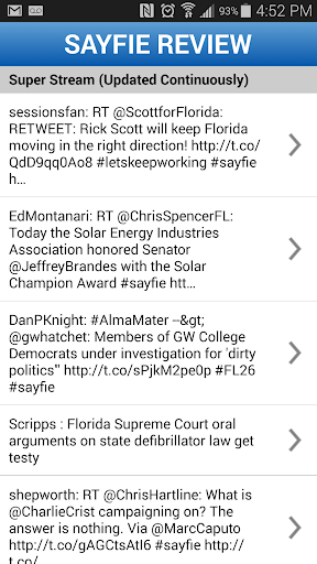 Android application Sayfie Review screenshort