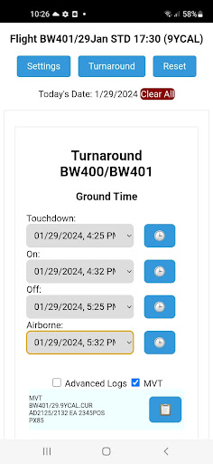 Android application STR - Smart Turnaround Report screenshort