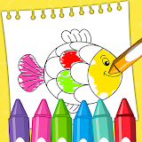 Coloring games: Draw & Paint icon