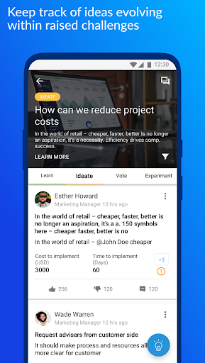 SoftServe Innovation Platform Screen 2