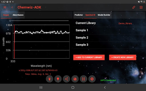 ChemWiz ADK Screen 2