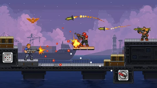 Gun Force Arcade Shooting Game