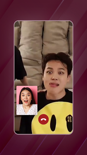 BTS Blackpink Fake Video Call Screen 3