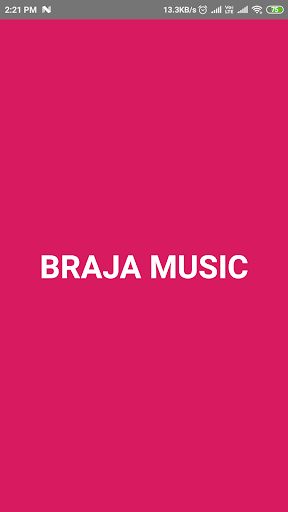 Android application Braja Music screenshort