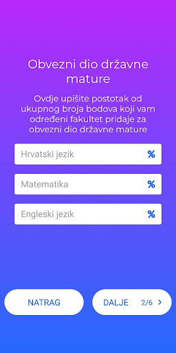 Kalkulator bodova za maturu Screenshot 3 - AppWisp.com