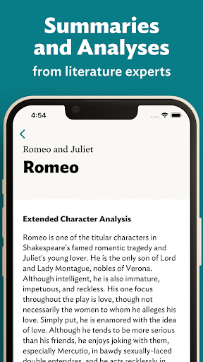 eNotes: Literature Notes App Screen 2