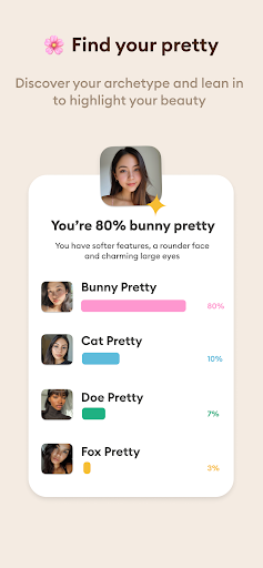 Glowup AI - Find your pretty Screen 2