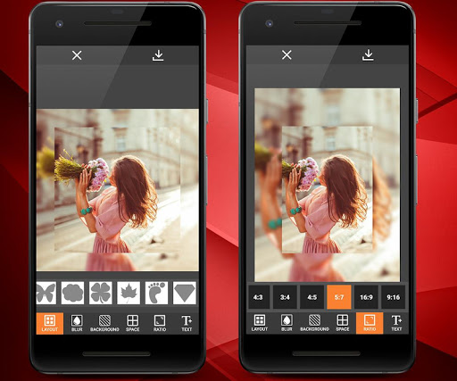 ucam photo collage Editor Screen 3