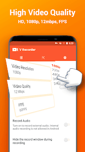Screen Recorder, Video Recorder, V Recorder Editor 4