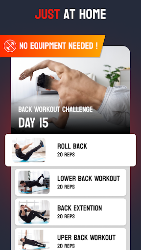 Back Workout - Back Exercise screenshot 5