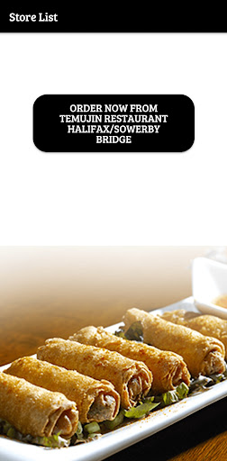 Android application Temujin Restaurant screenshort
