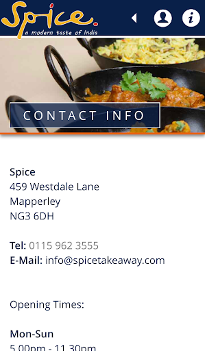 Spice Takeaway Nottingham Screen 3