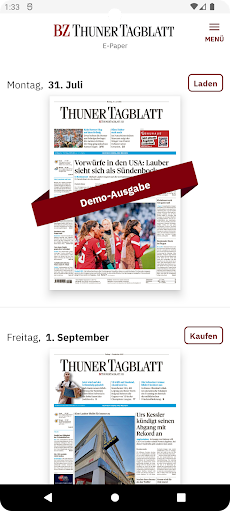 Thuner Tagblatt E-Paperのおすすめ画像1