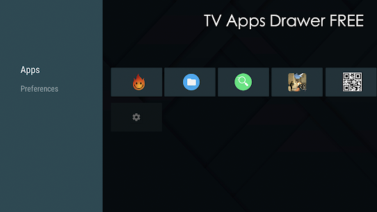 TV Apps Drawer Free 2