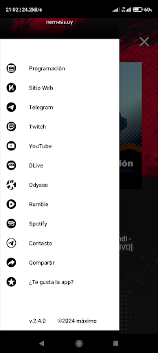 Némesis Radio Screenshot 2 - AppWisp.com