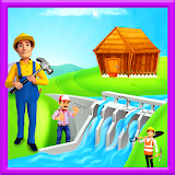 Village Farm Dam Repair: Fix It Construction Game icon