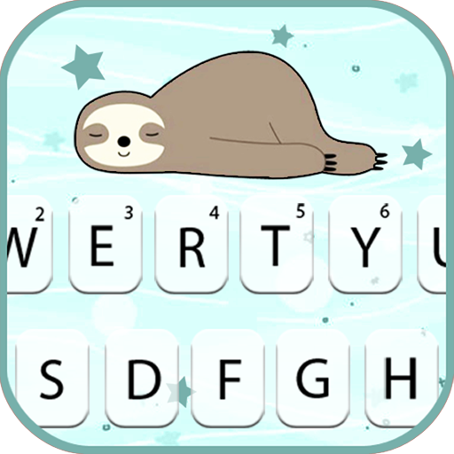 Sleepy Sloth Keyboard Theme logo