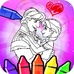 Cover Image of 下载 Ice Princess Coloring Pages  APK