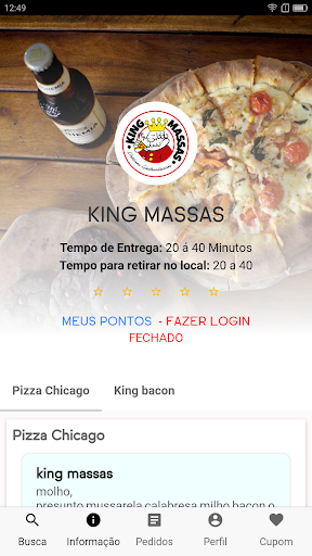 Pizzaria King Massas