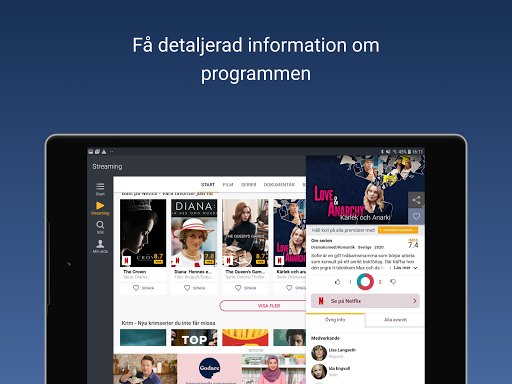tv.nu - din guide till streaming & TV screenshots 8