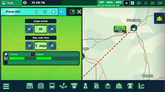 Transport INC - Captura de pantalla de Tycoon Manager